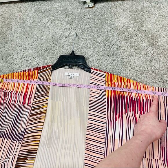 CAbi Mon Ami Striped Colorful Kimono Size M - Picture 11 of 12